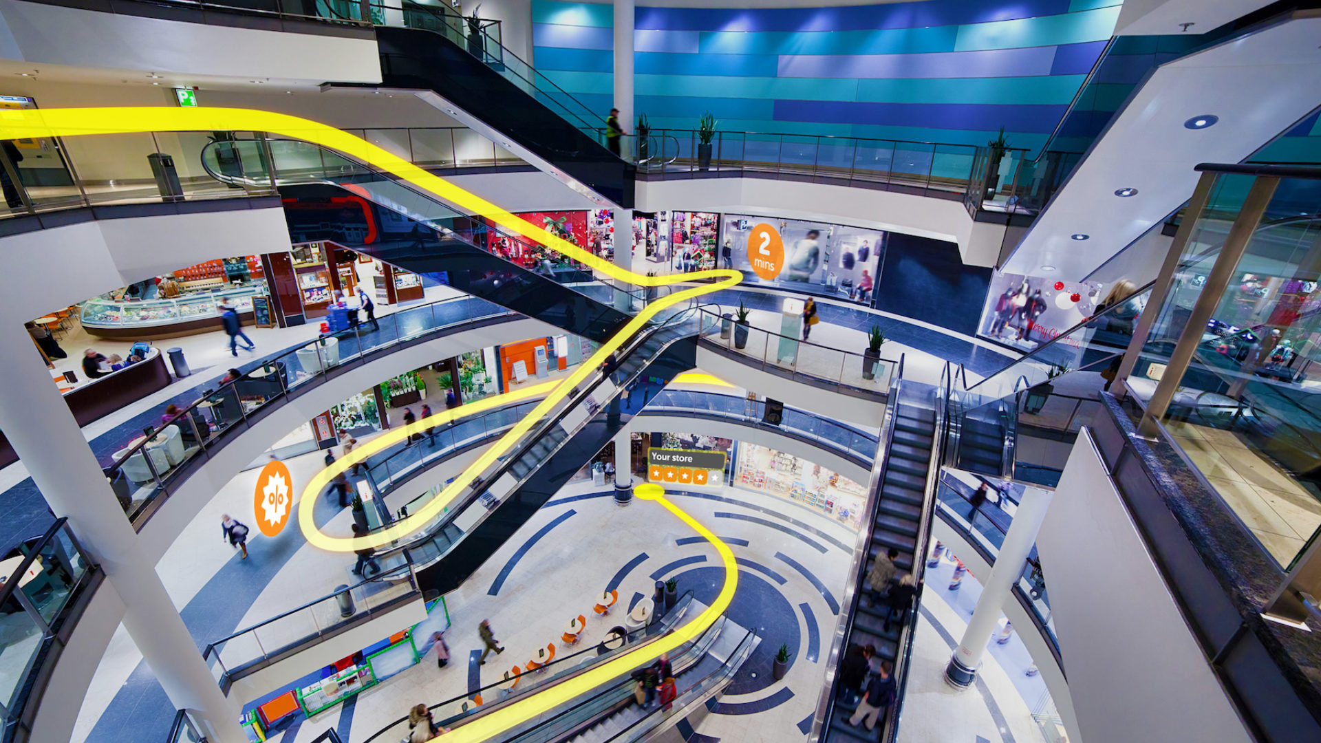 Modern Malls - HD Wallpaper 