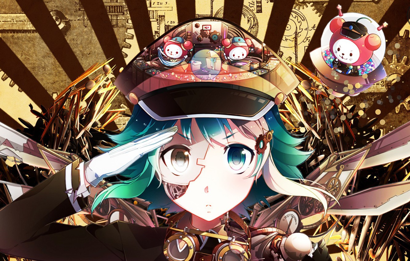 Photo Wallpaper Mecha, Anime, Gears, Manga, Steampunk, - Manga Steampunk - HD Wallpaper 