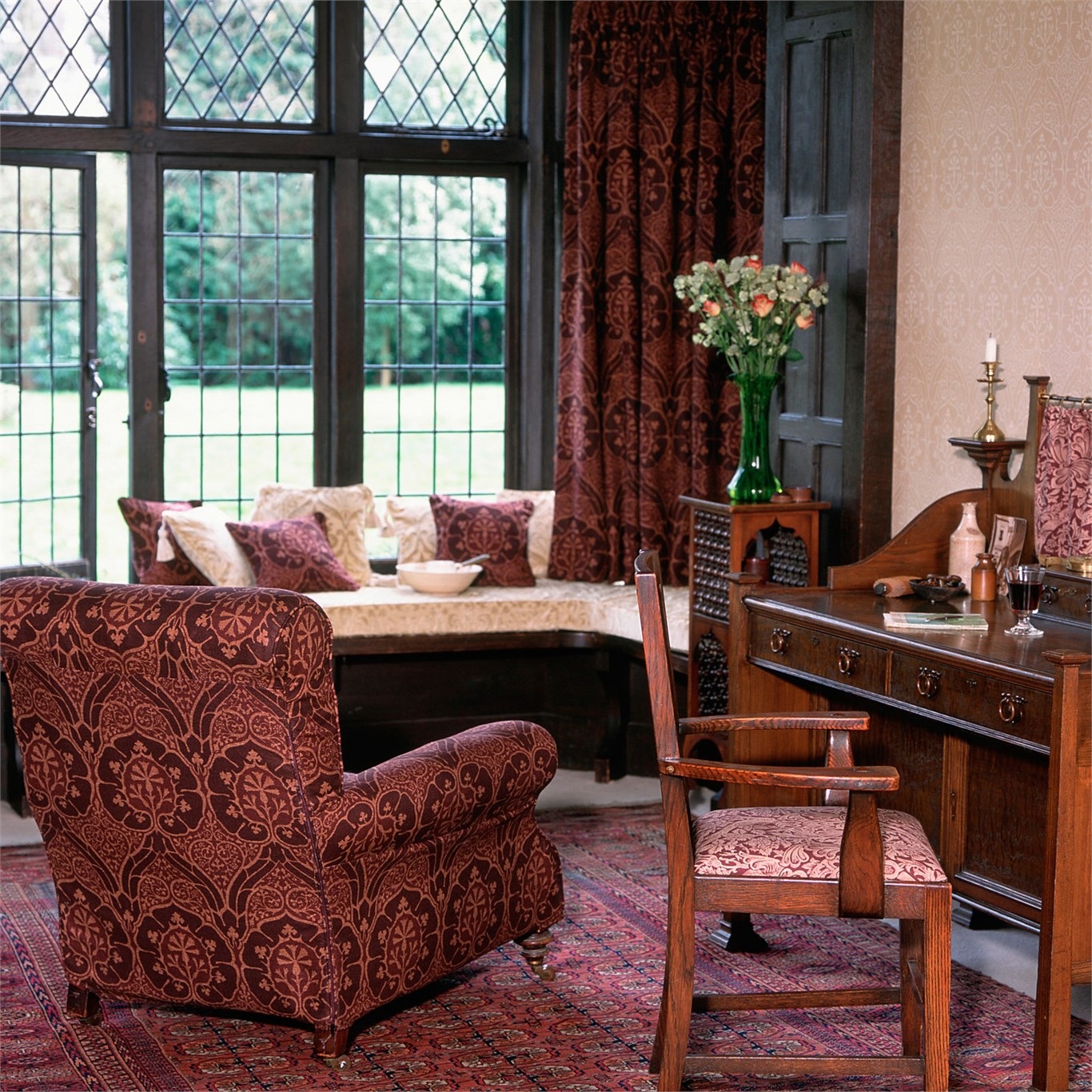 William Morris Voysey Fabric - HD Wallpaper 