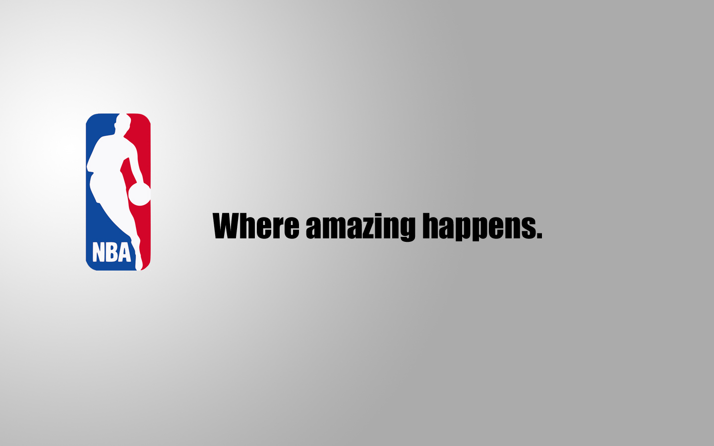 Nba - Nba Logo Hd - HD Wallpaper 
