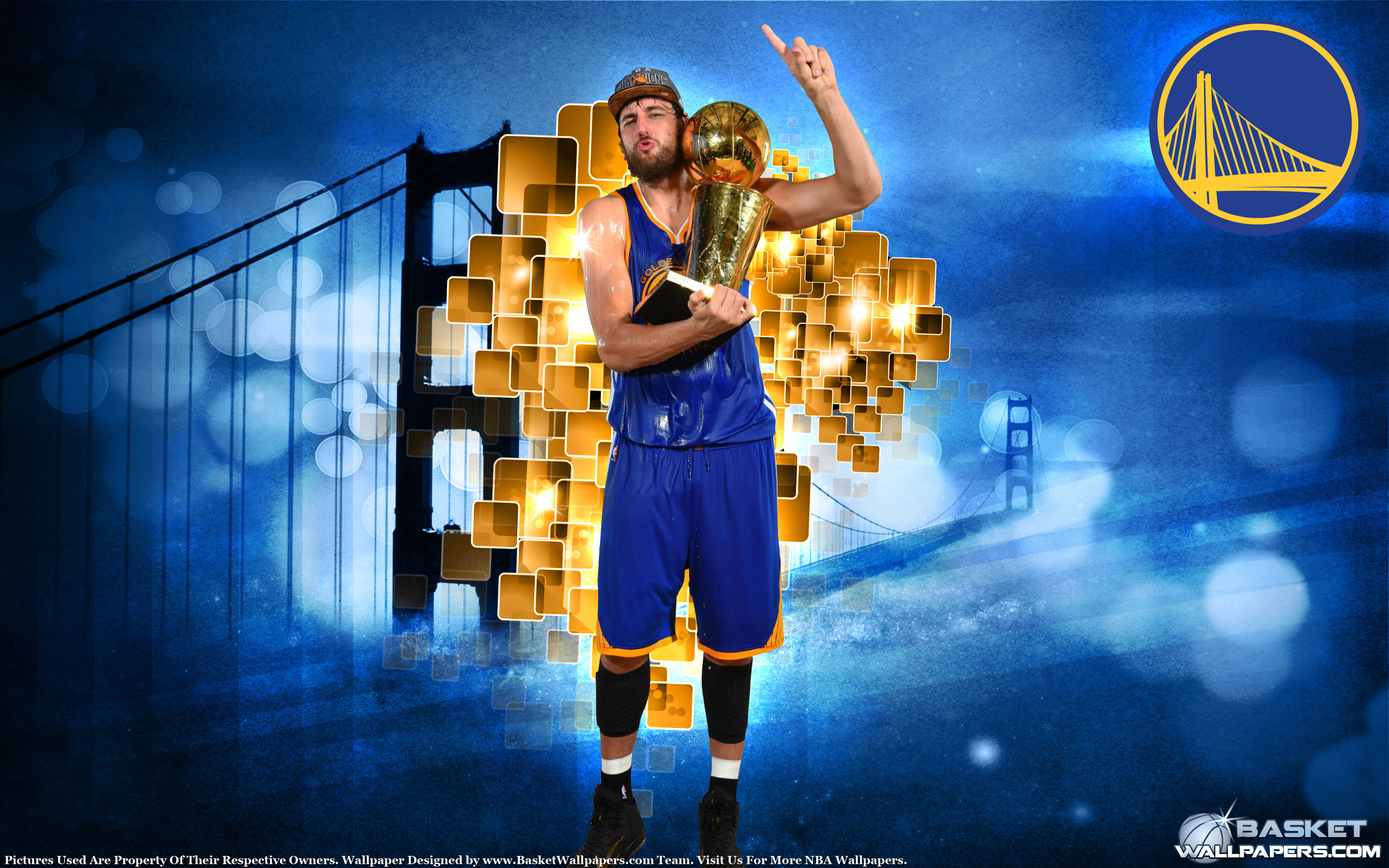 Andrew Bogut 2015 Nba Champion Wallpaper 
 Data-src - Andre Iguodala 2015 Finals Mvp - HD Wallpaper 