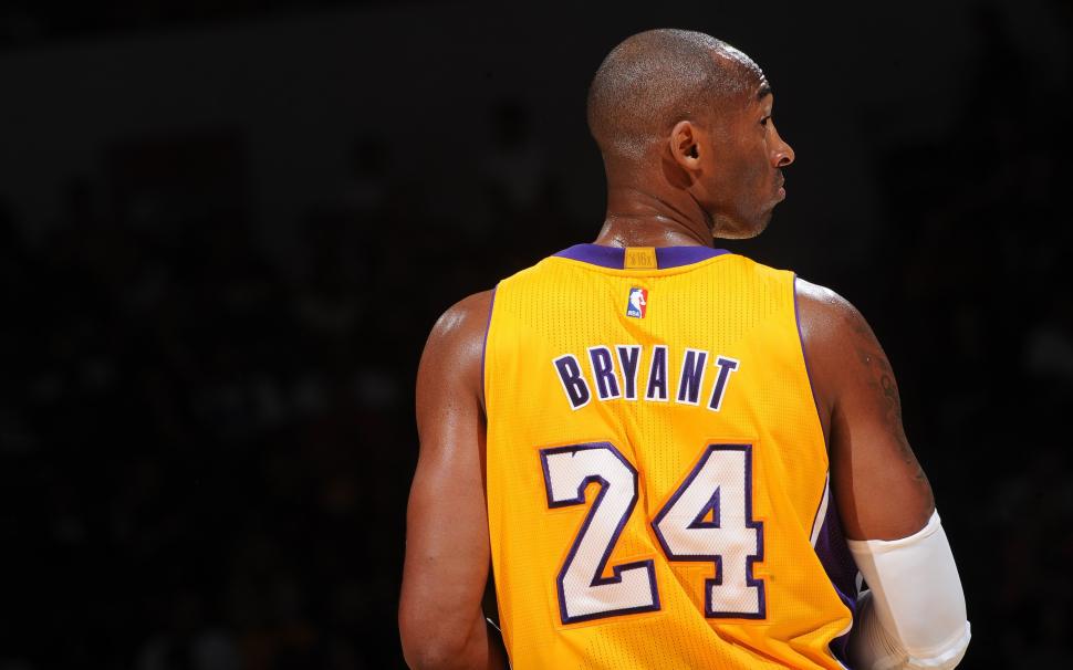 Nba Wallpaper,nba Hd Wallpaper,kobe Bryant Hd Wallpaper,best - Kobe Bryant Back Of Jersey - HD Wallpaper 