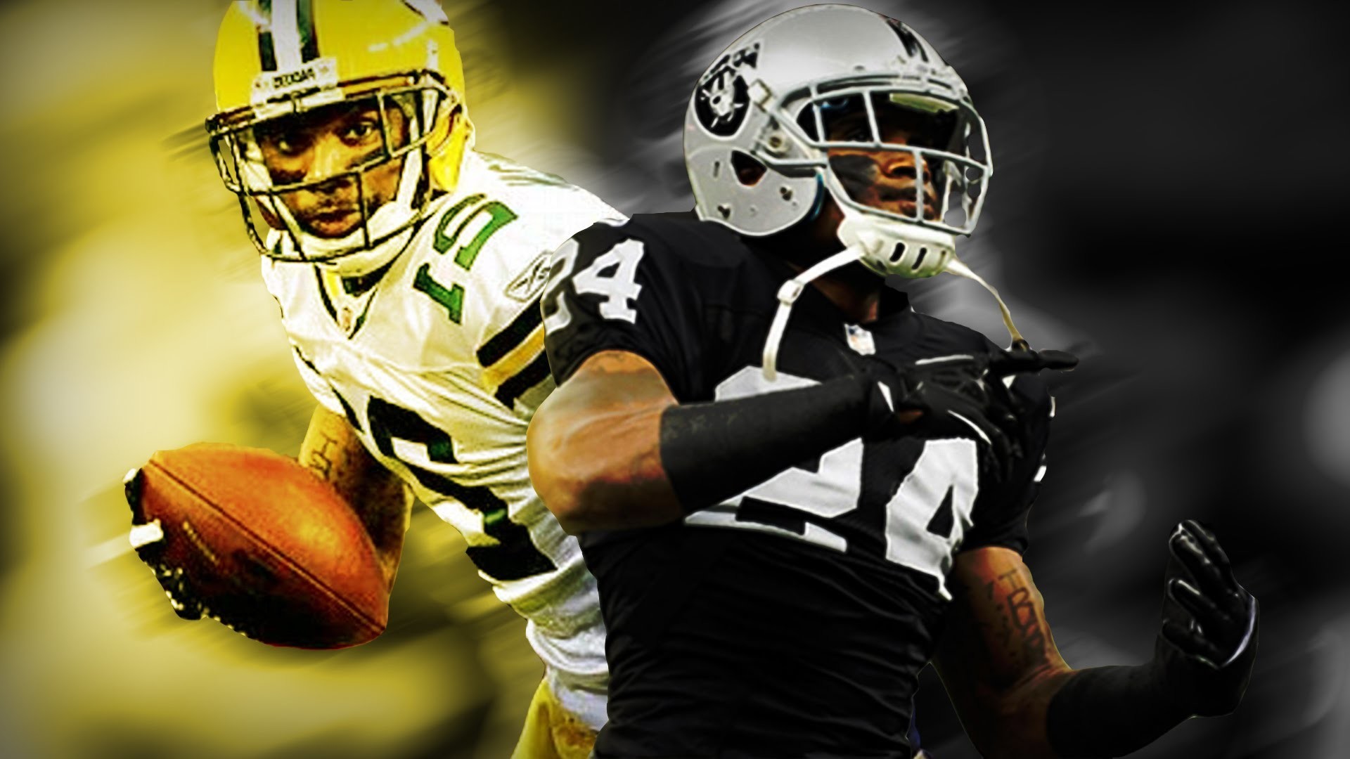 1920x1080, Here At Xshyfc - Charles Woodson Packers Raiders - HD Wallpaper 