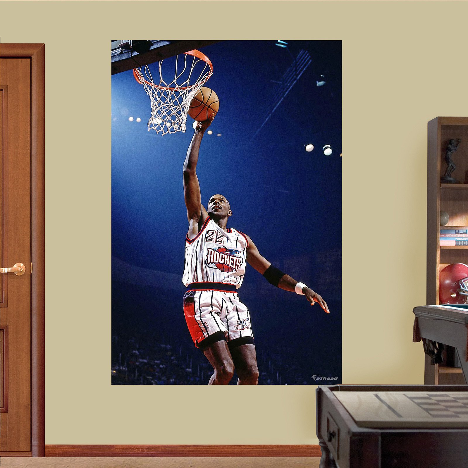 Fathead Nba Player Legends Mural Wall Decal Wallpaper - Superhero Fatheads Kids - HD Wallpaper 