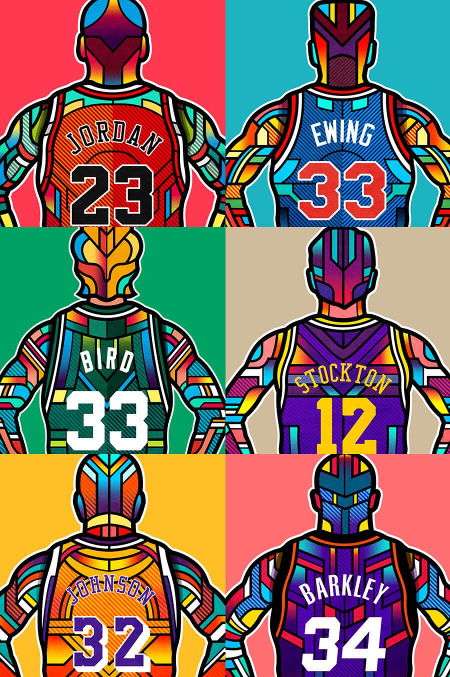 Lebron James Kobe Bryant Michael Jordan Poster - HD Wallpaper 