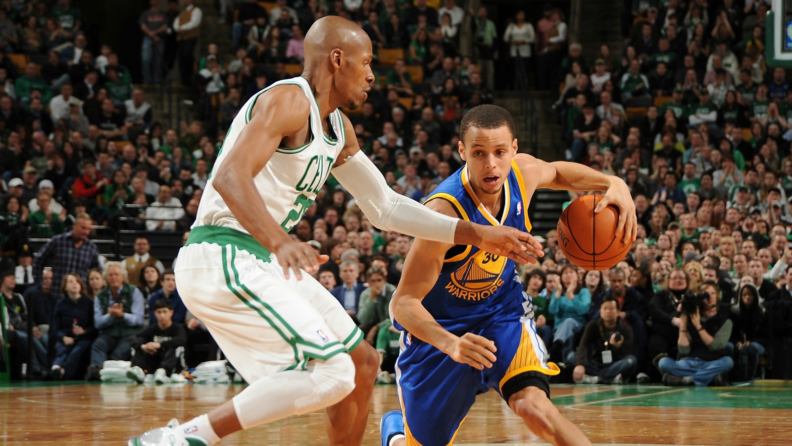 Steph Curry And Ray Allen - HD Wallpaper 