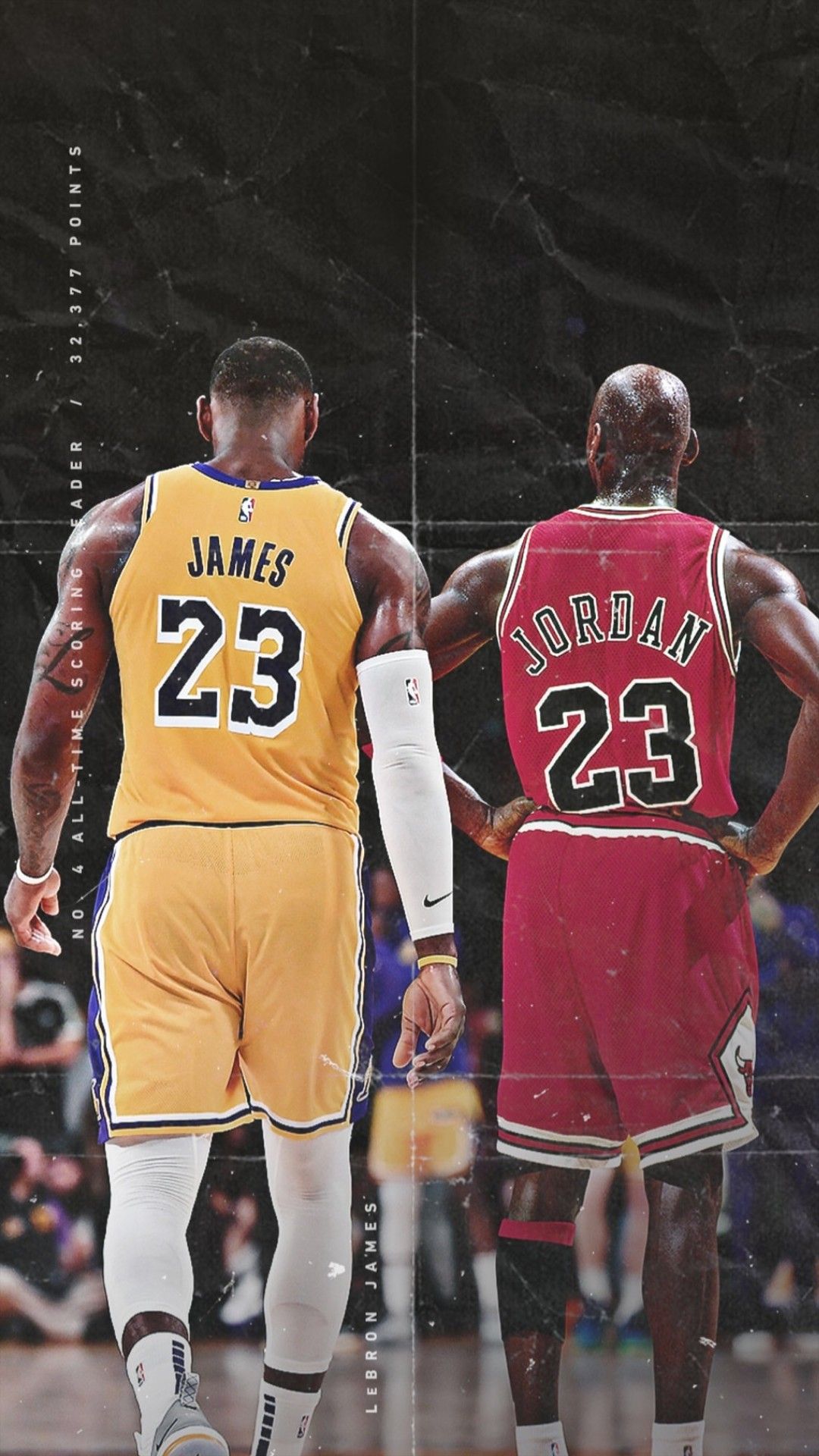 Michael Jordan And Lebron James - HD Wallpaper 