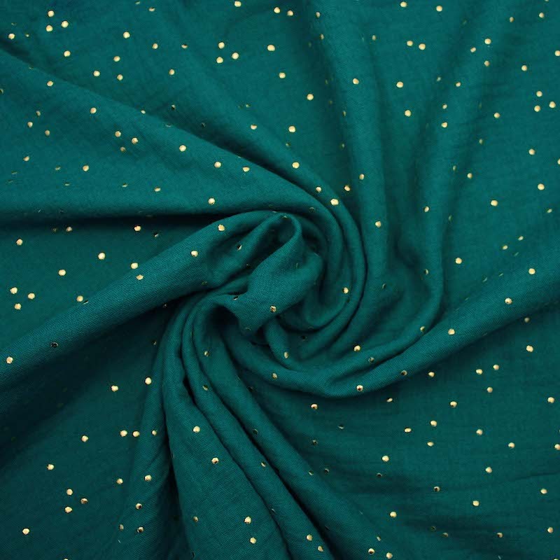 Double Gauze Gold Dot - Double Gauze Gold Dot Fabric - HD Wallpaper 