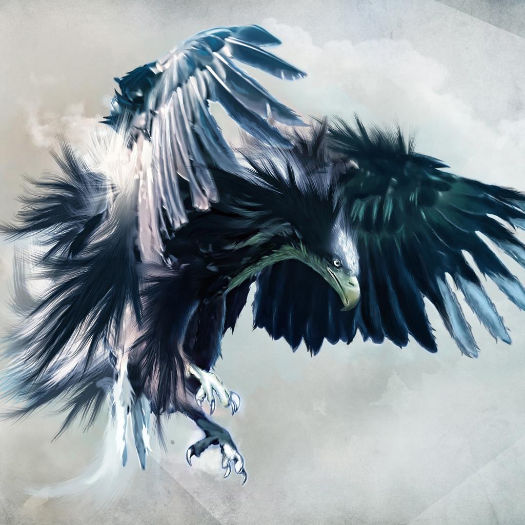 Eagle Abstract - HD Wallpaper 