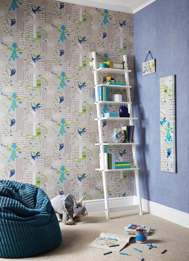Blue Grey Wallpaper Boys Bedroom 726x1000 Wallpaper teahub.io