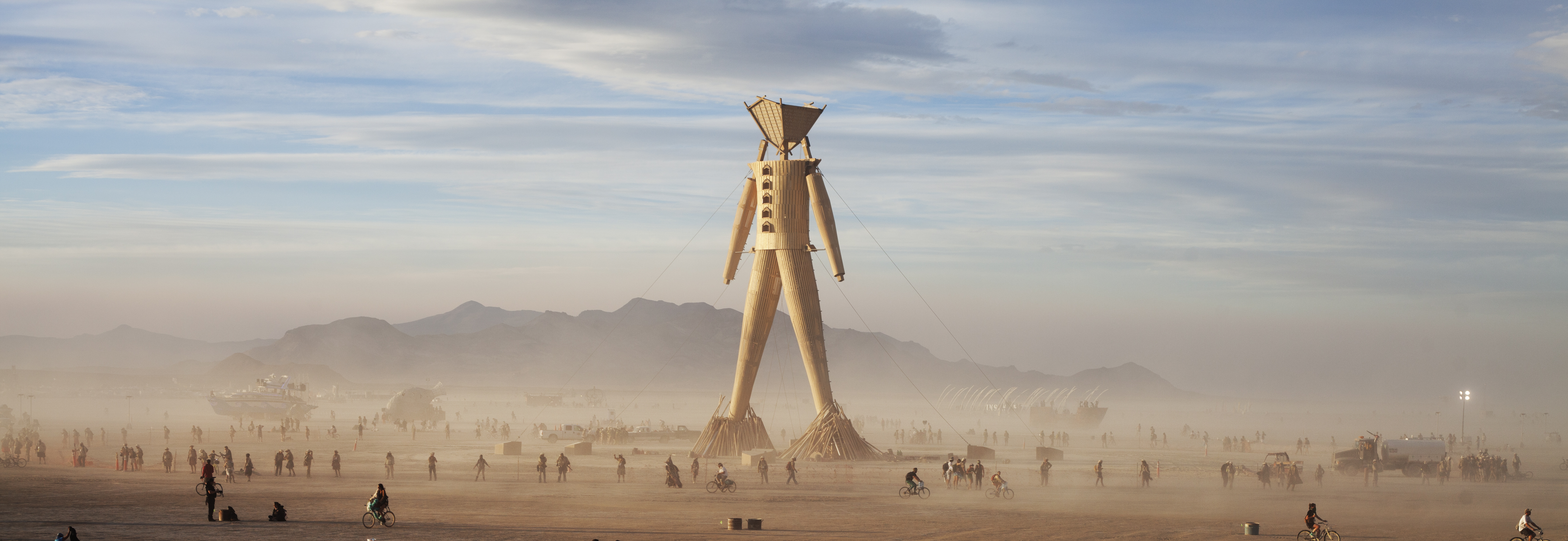 Burning Man 2014 Man - HD Wallpaper 