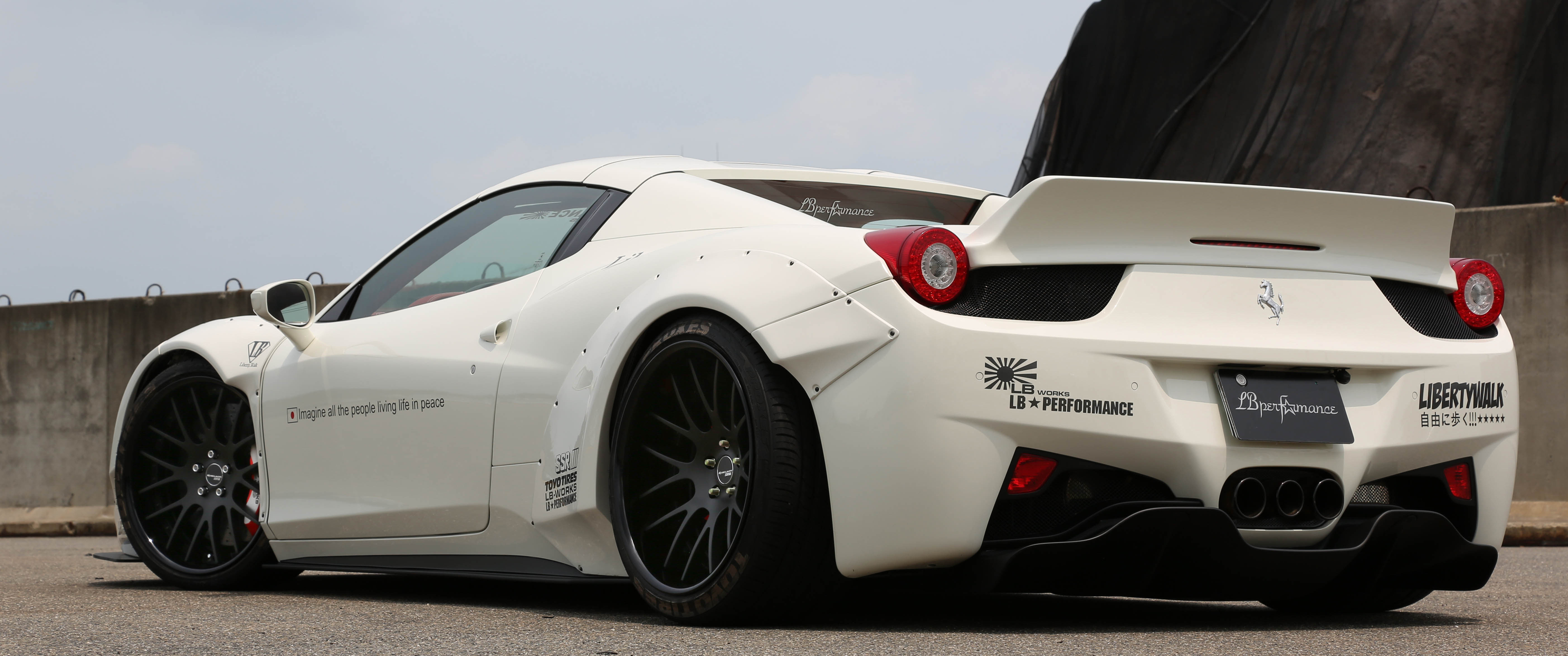 Ferrari 458 Spider Lb - HD Wallpaper 