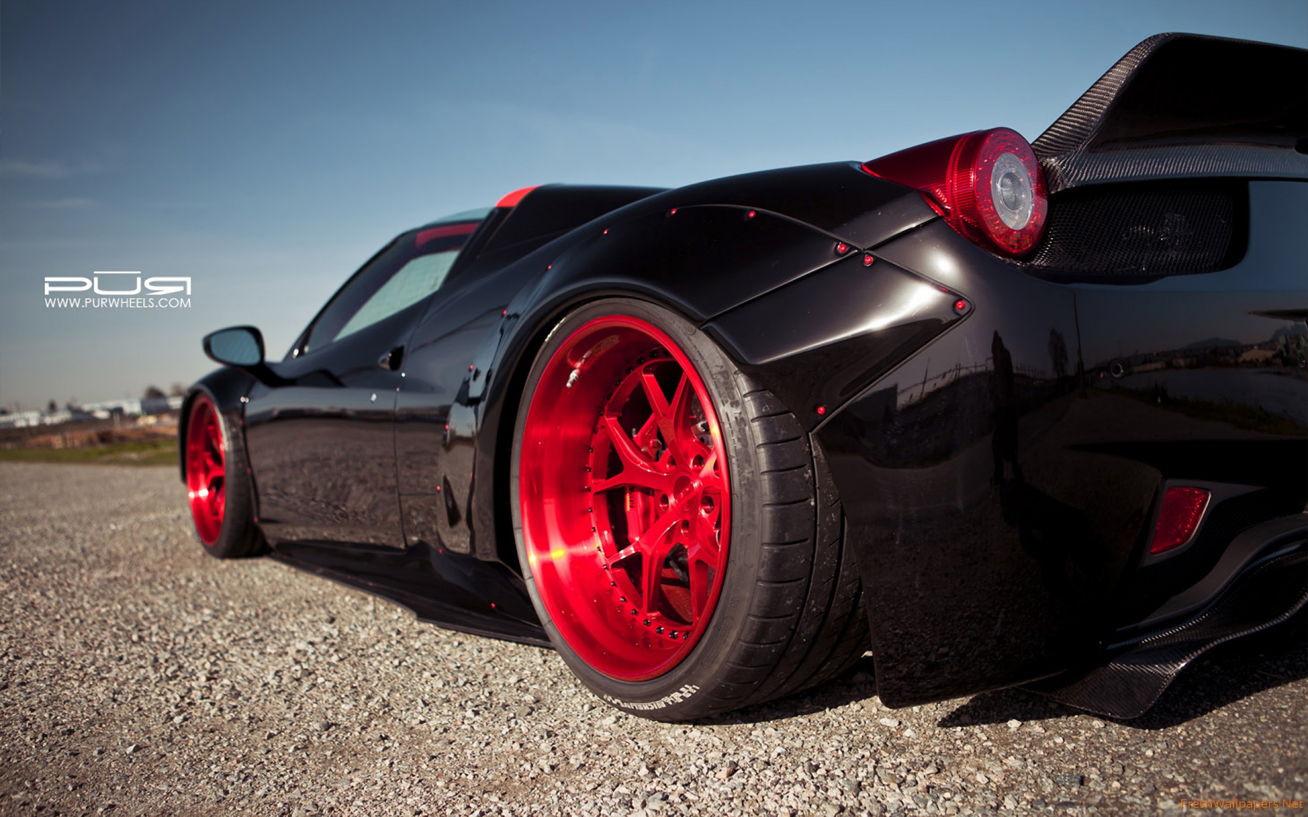 458 Ferrari Spider Liberty Walk - HD Wallpaper 