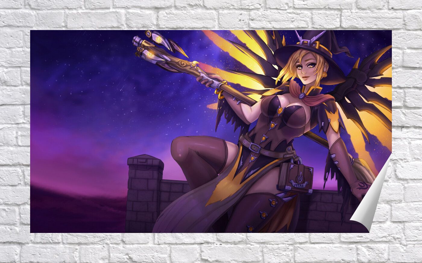 Witch Mercy Wallpaper - HD Wallpaper 