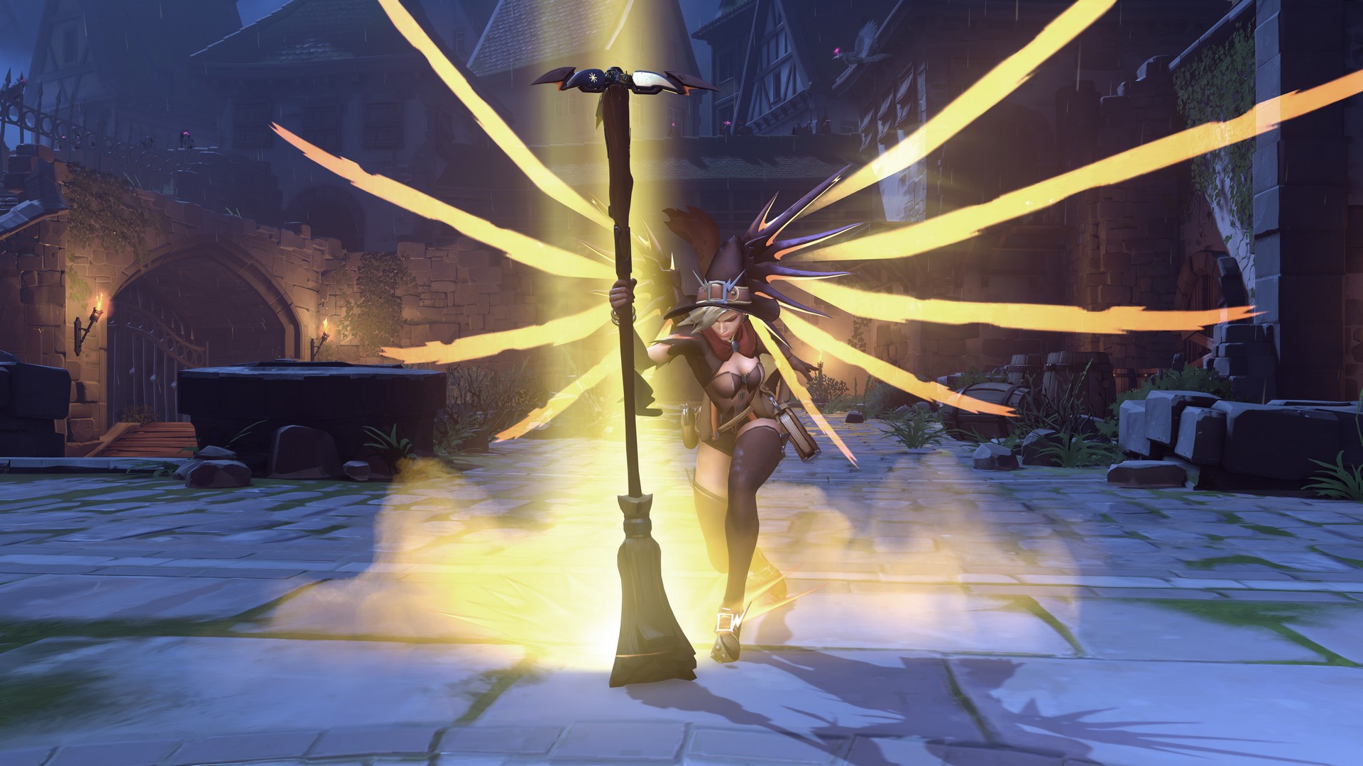 Zarya Overwatch Halloween Skin 1920x1080 Wallpaper teahub.io