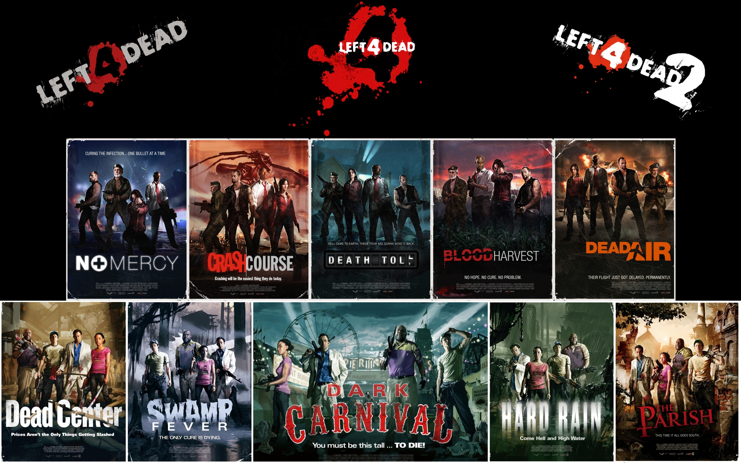 All Left 4 Dead Games - HD Wallpaper 