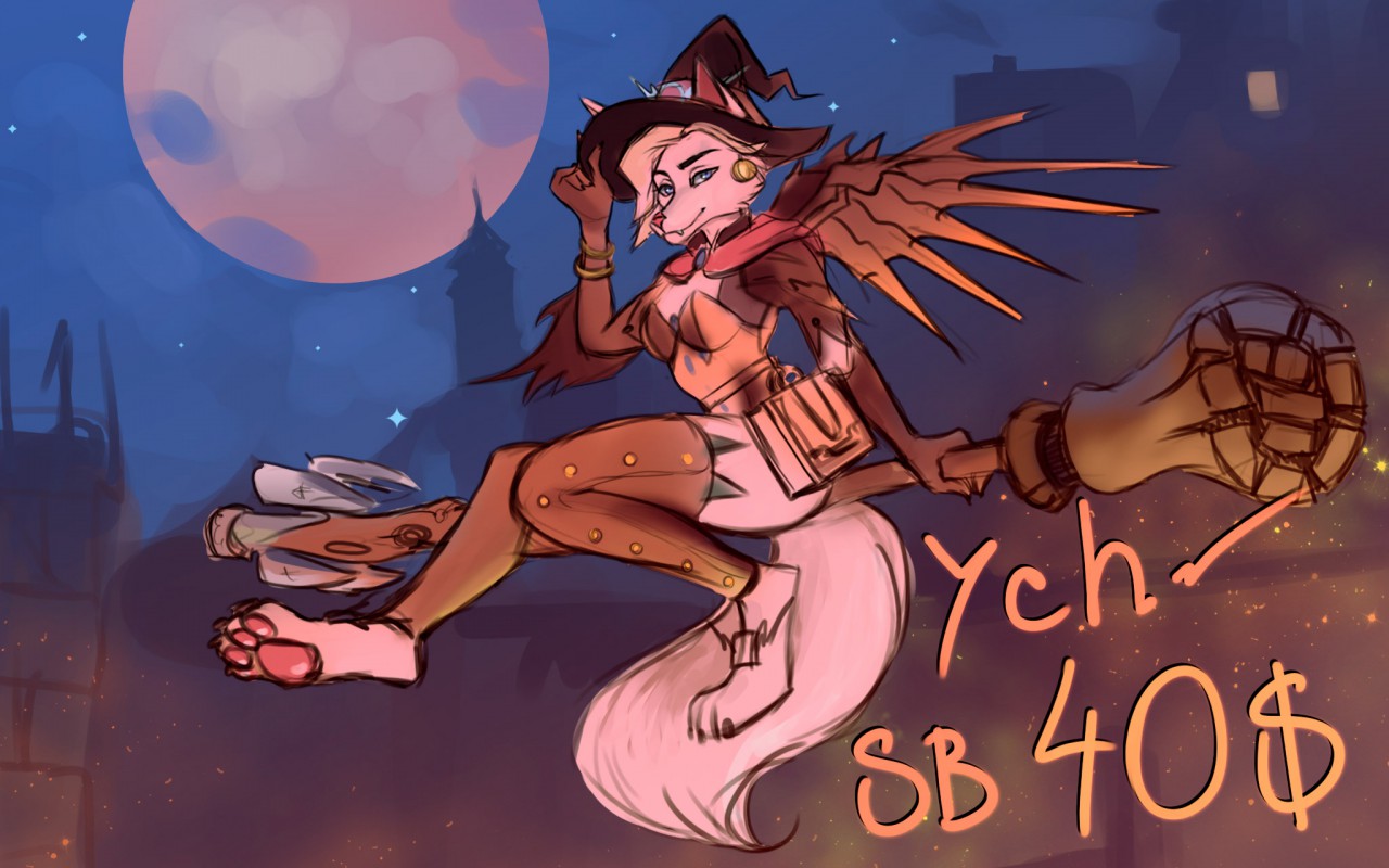 Overwatch Witch Ych - Cartoon - HD Wallpaper 