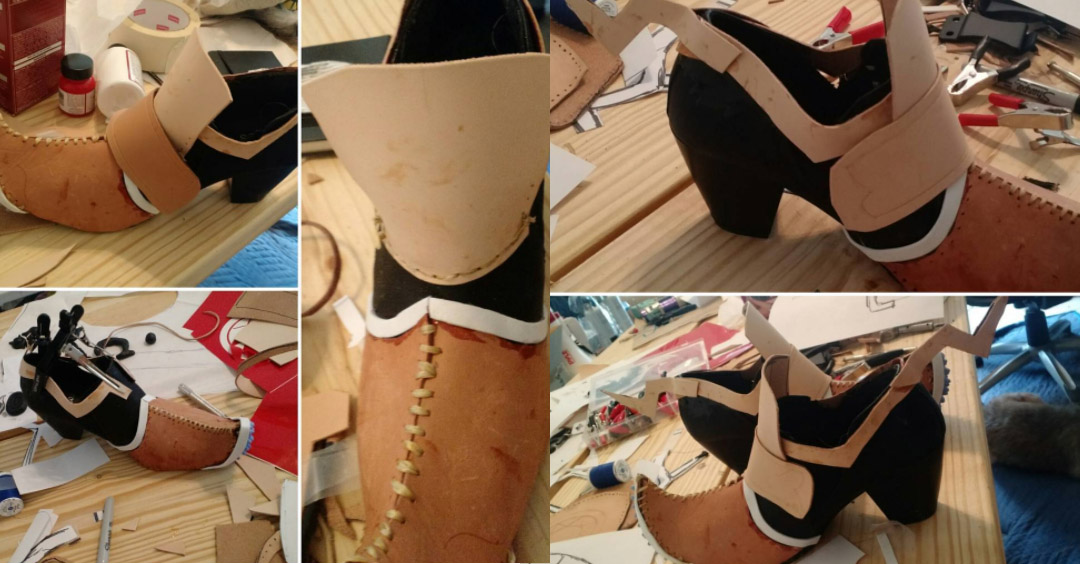 Witch Mercy Shoes Pattern - HD Wallpaper 