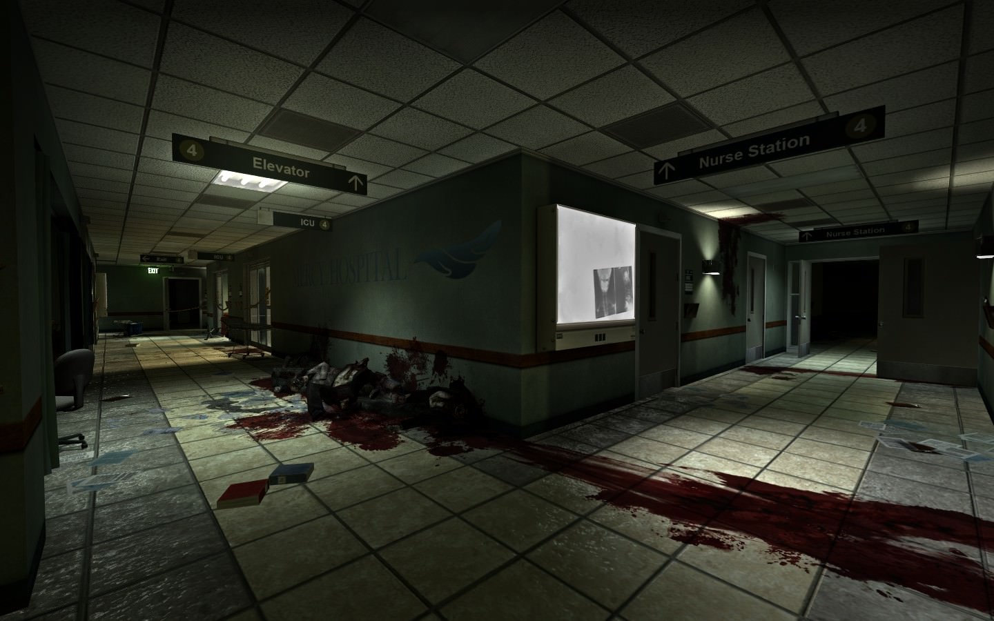 View Media - No Mercy Hospital Left 4 Dead - HD Wallpaper 