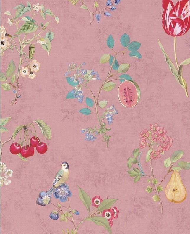 Cherry Pip Wallpaper Pink 
 Title Cherry Pip Wallpaper - 375023 - HD Wallpaper 