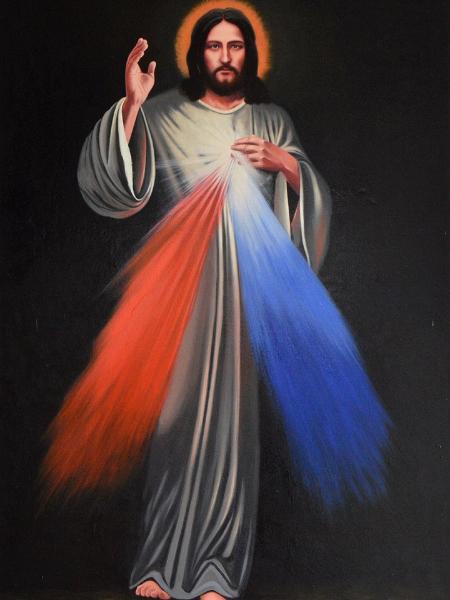 Divine Mercy Original Painting - Costume - HD Wallpaper 