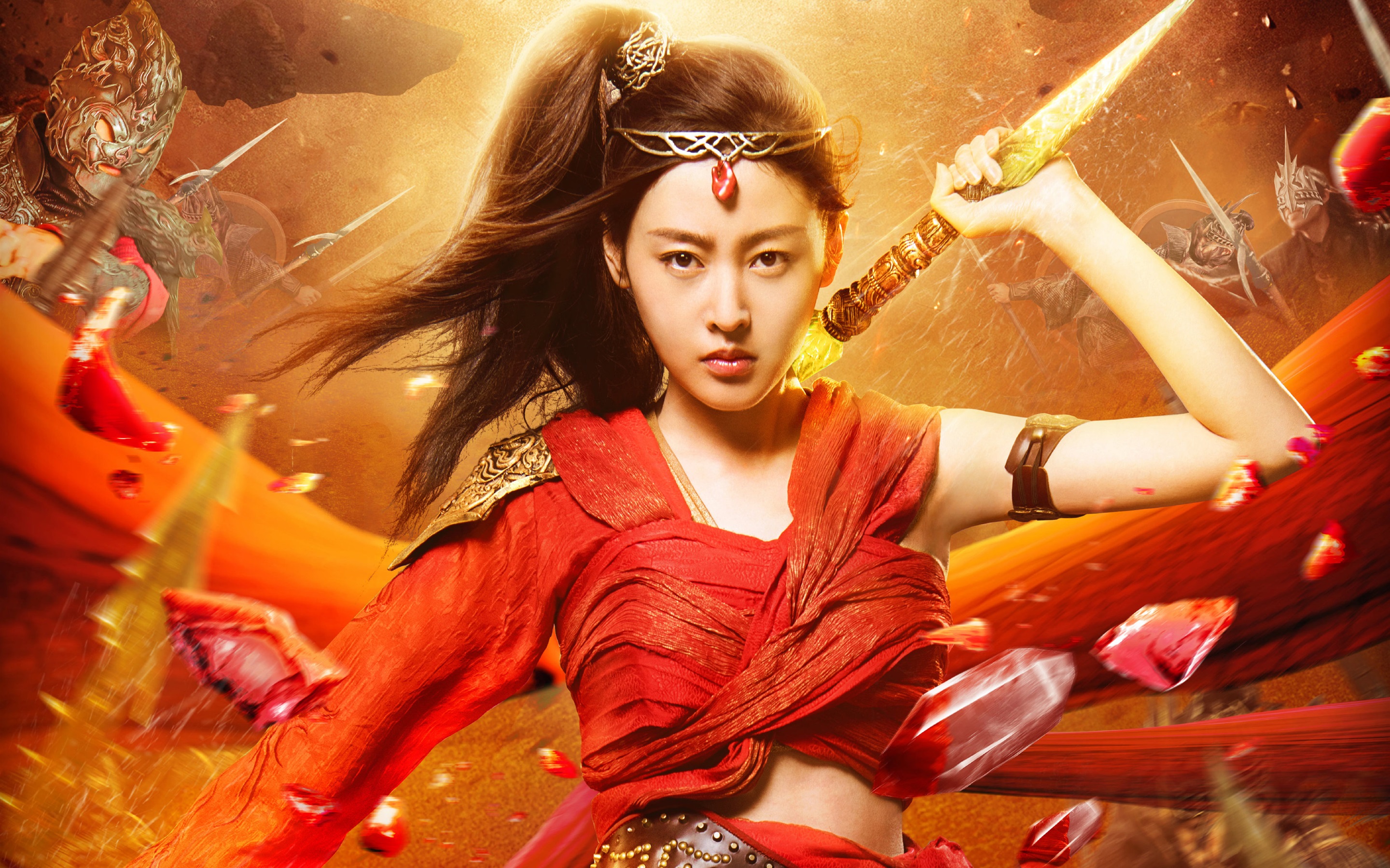 Wallpaper Crystal Zhang, Martial Universe - Best Chinese Martial Arts 2018 Movies ● Top Action - HD Wallpaper 
