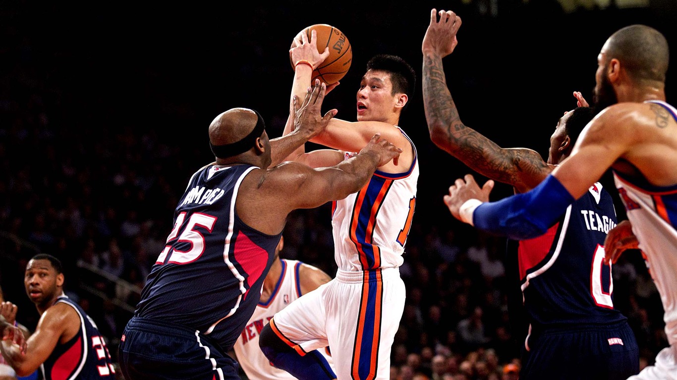 Jeremy Lin-nba New York Knicks Wallpaper - Jeremy Lin Knicks - HD Wallpaper 
