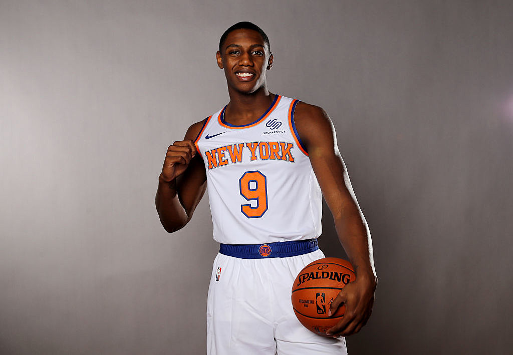 Rj Barrett Knicks Jersey - HD Wallpaper 