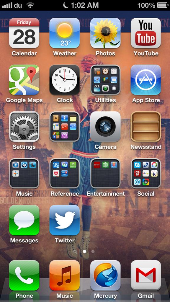 Ny Knicks Wallpaper Iphone - HD Wallpaper 