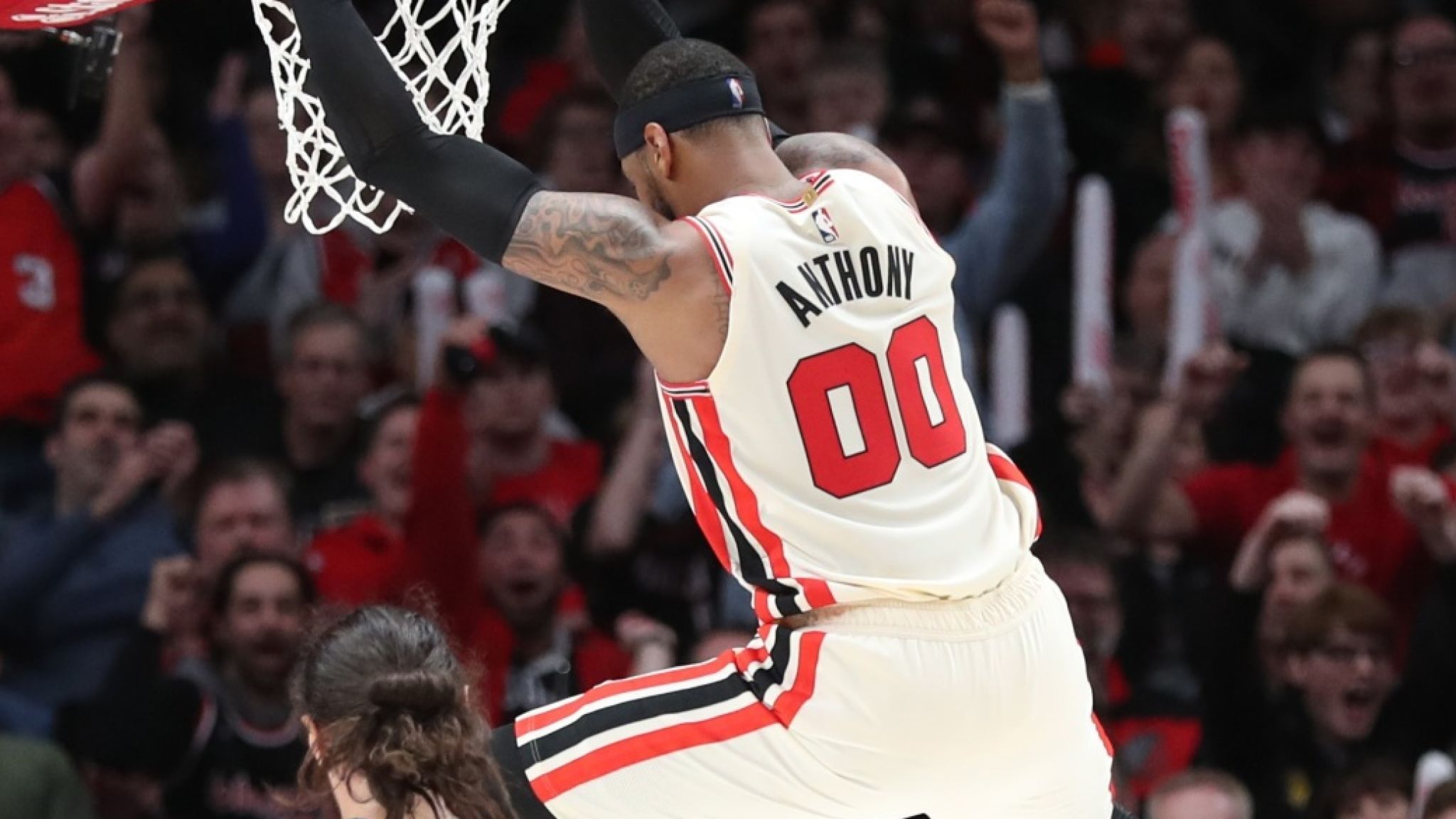 Carmelo Anthony Dunk Blazers - HD Wallpaper 