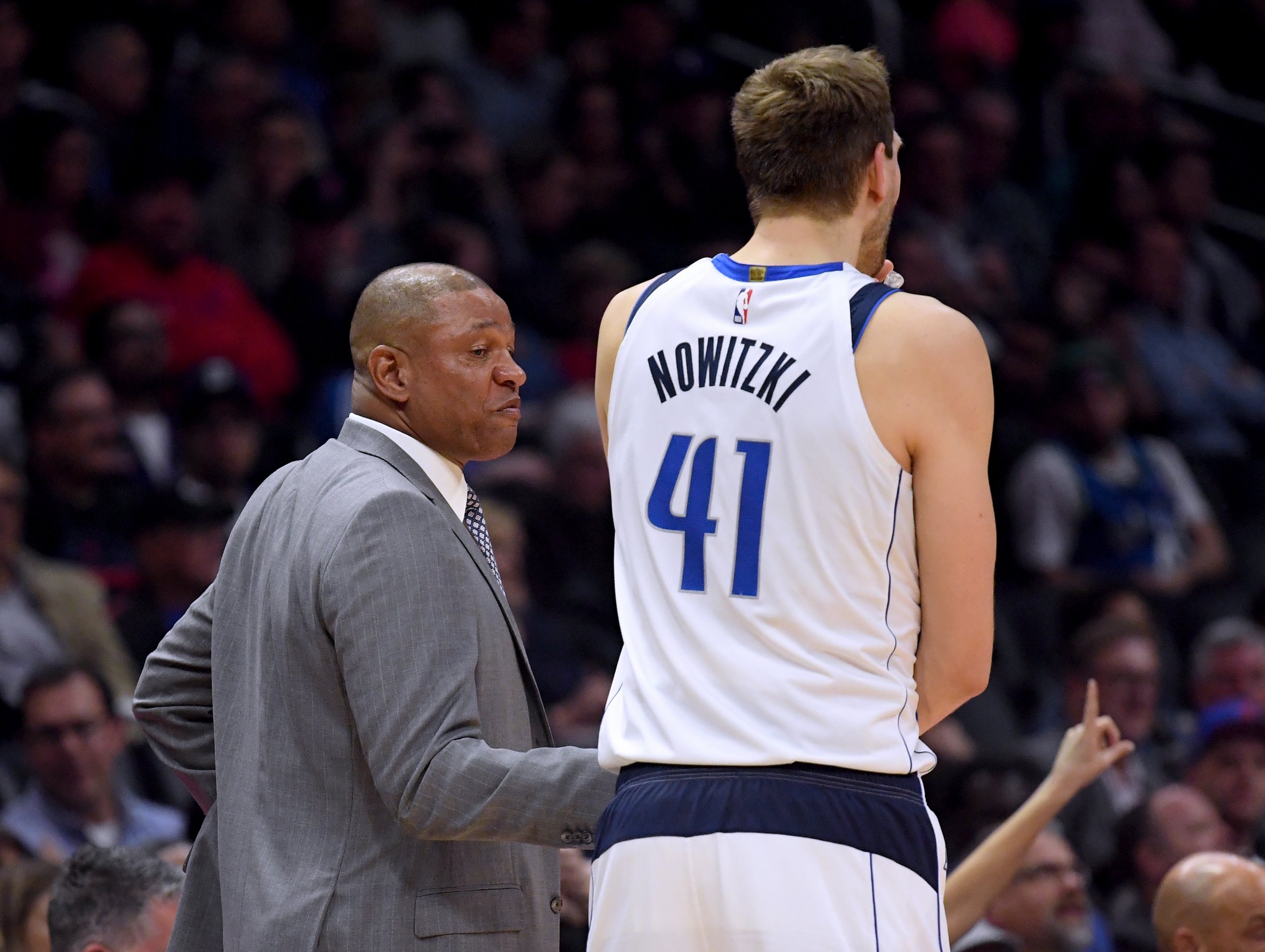 Doc Rivers, Dirk Nowitzki - Doc Rivers - HD Wallpaper 