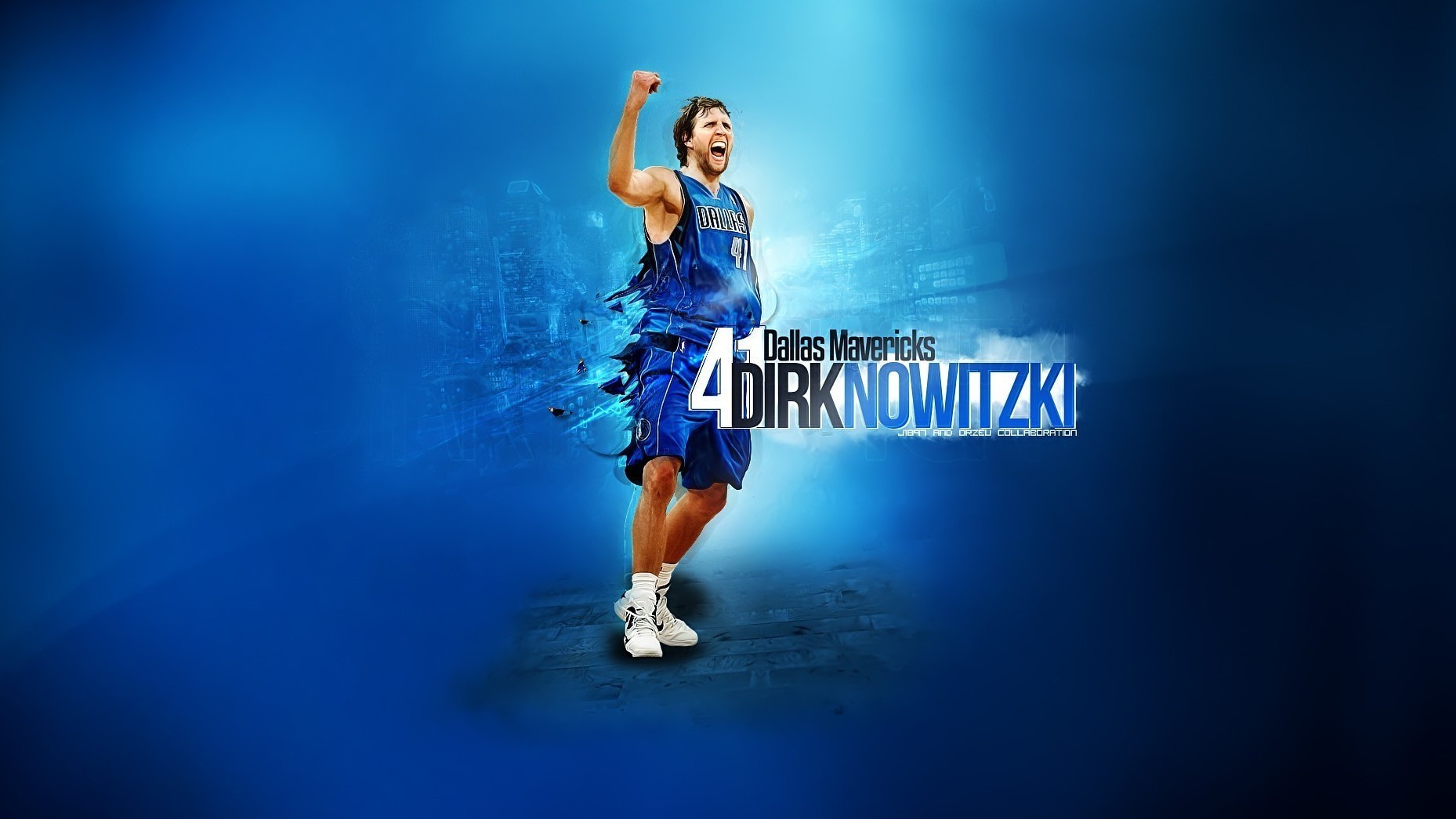 Basketball Woman Outdoors Motion - Dirk Nowitzki Wallpaper Hd - HD Wallpaper 
