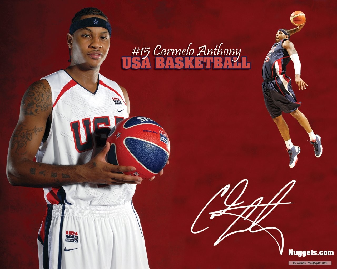 Free Sport Wallpaper - Carmelo Anthony Olympics 2016 - HD Wallpaper 