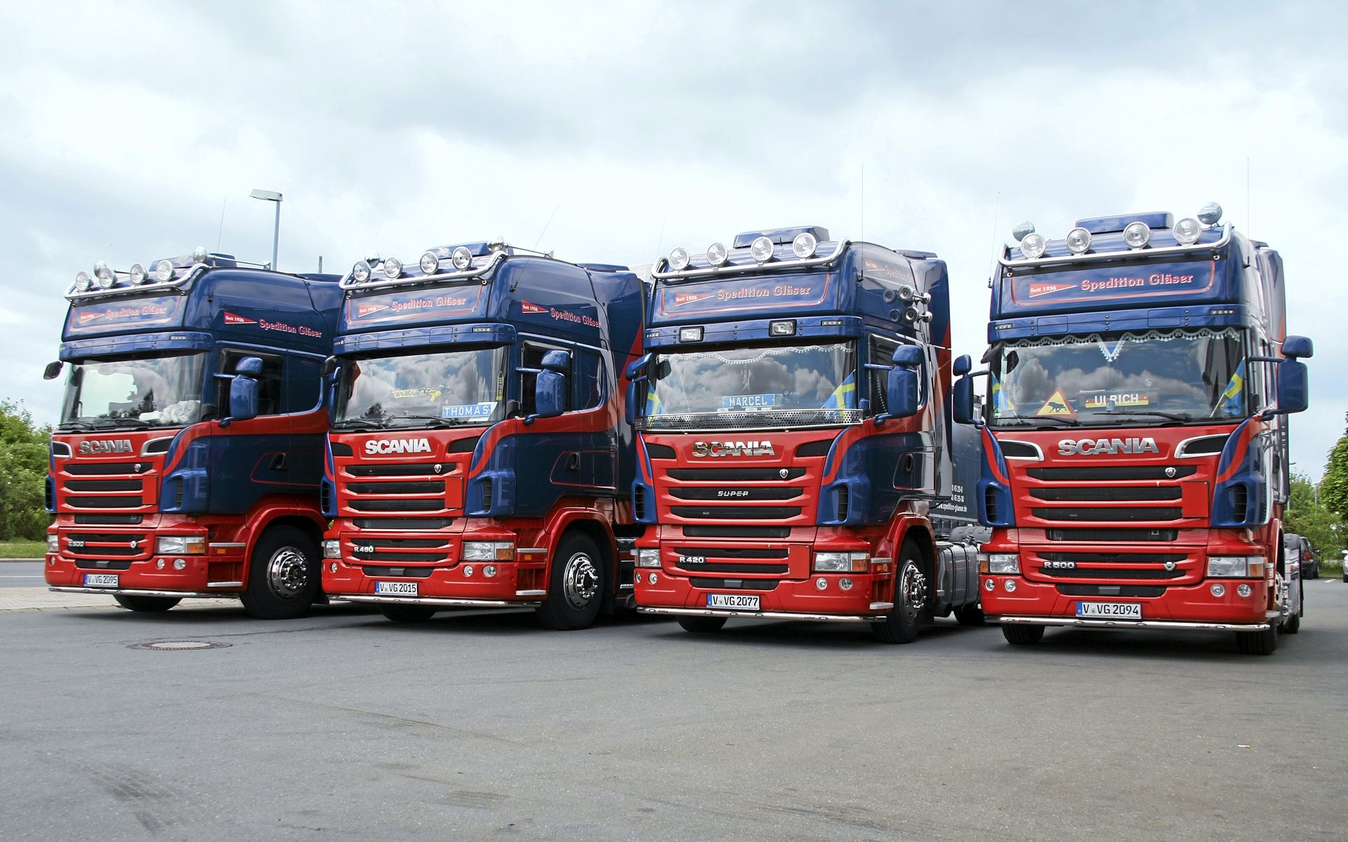 Trailer Truck - HD Wallpaper 