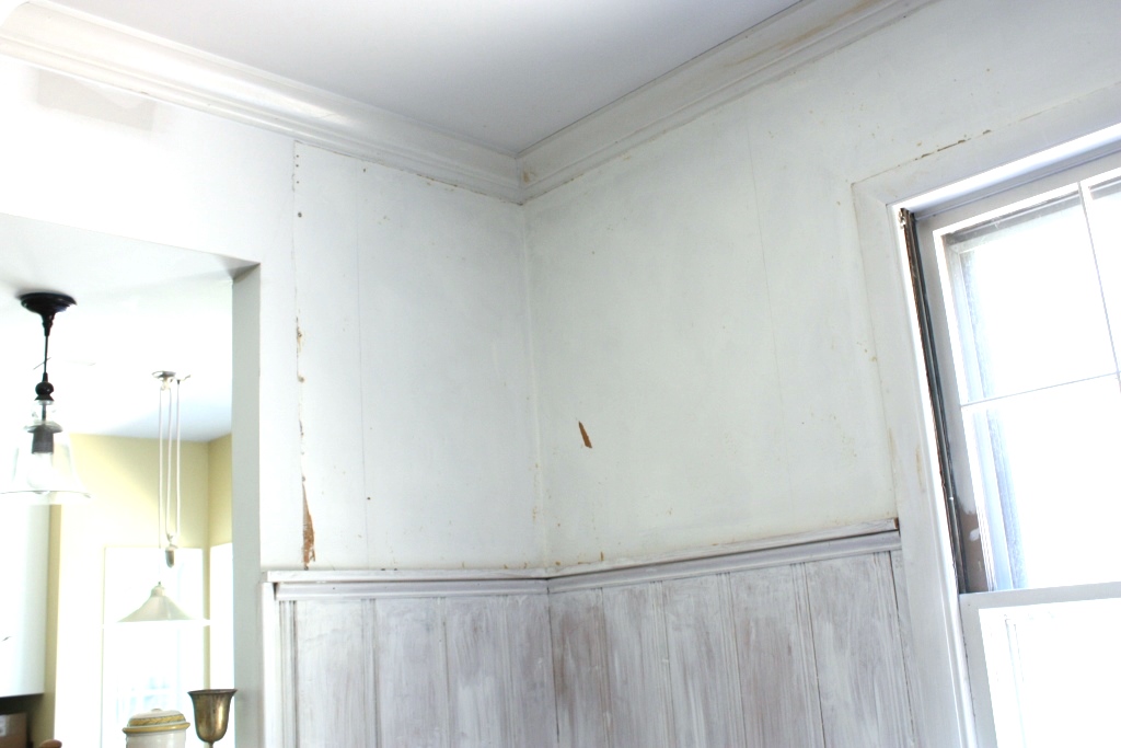 After Removing The Wallpaper The Next Step Was To Paint - Ceiling - HD Wallpaper 
