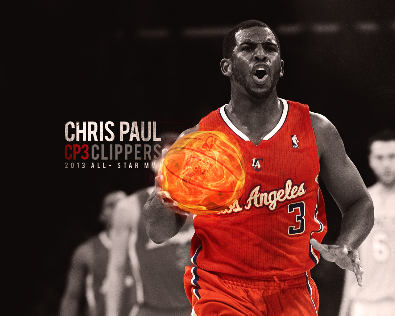 Lo Mejor De Chris Paul En El 2013 A Cámara Lenta, De - Los Angeles Clippers - HD Wallpaper 