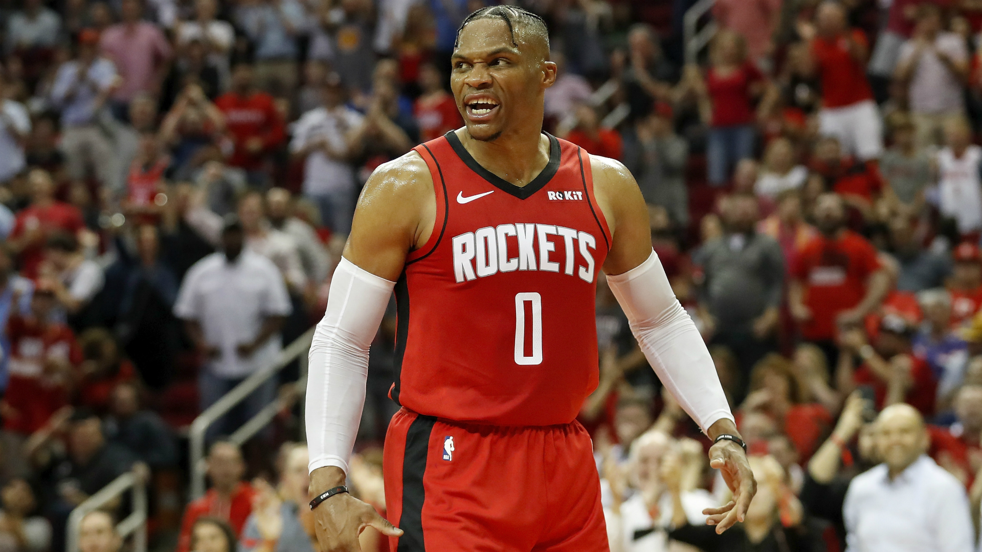 Rockets - Russell Westbrook Rockets Debut - HD Wallpaper 