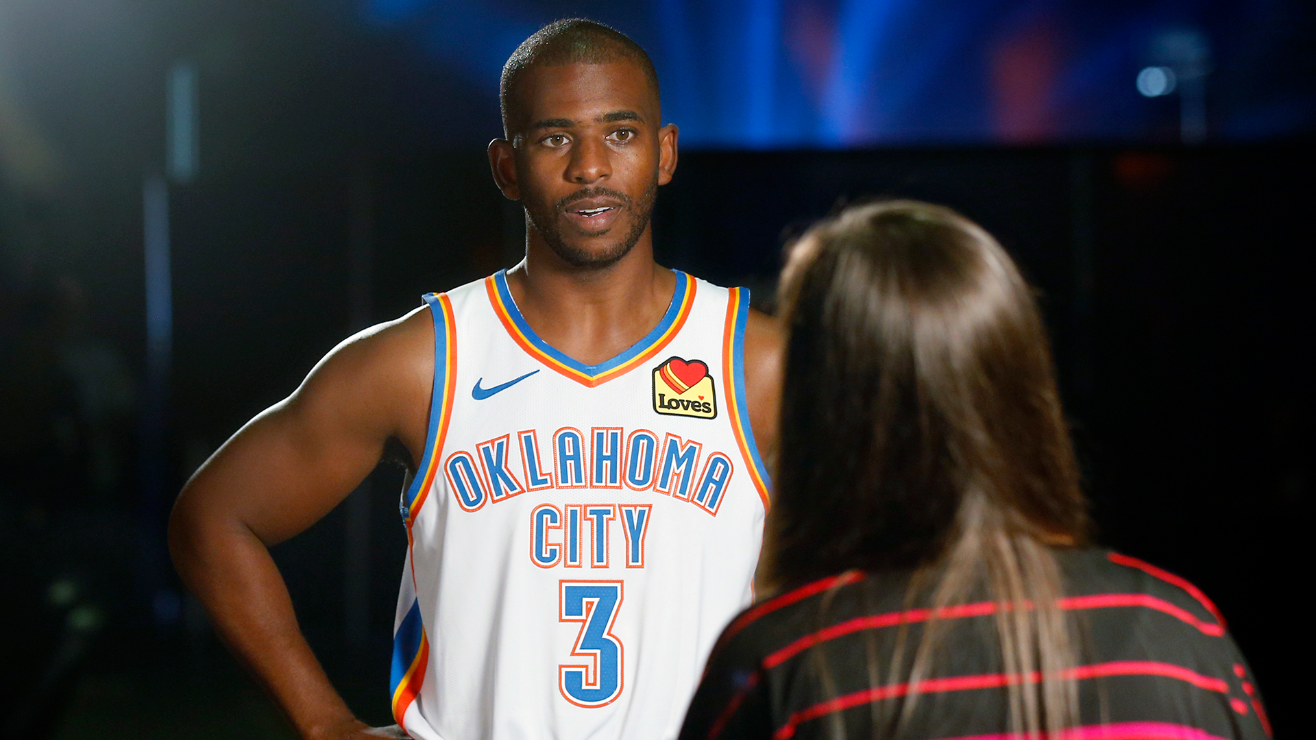 Chris Paul Thunder Jersey - HD Wallpaper 