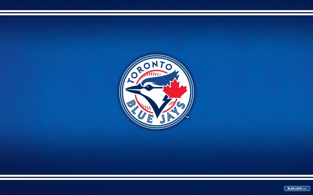 Toronto Blue Jays Logo And Stripes Wallpaper - Toronto Blue Jays New - HD Wallpaper 