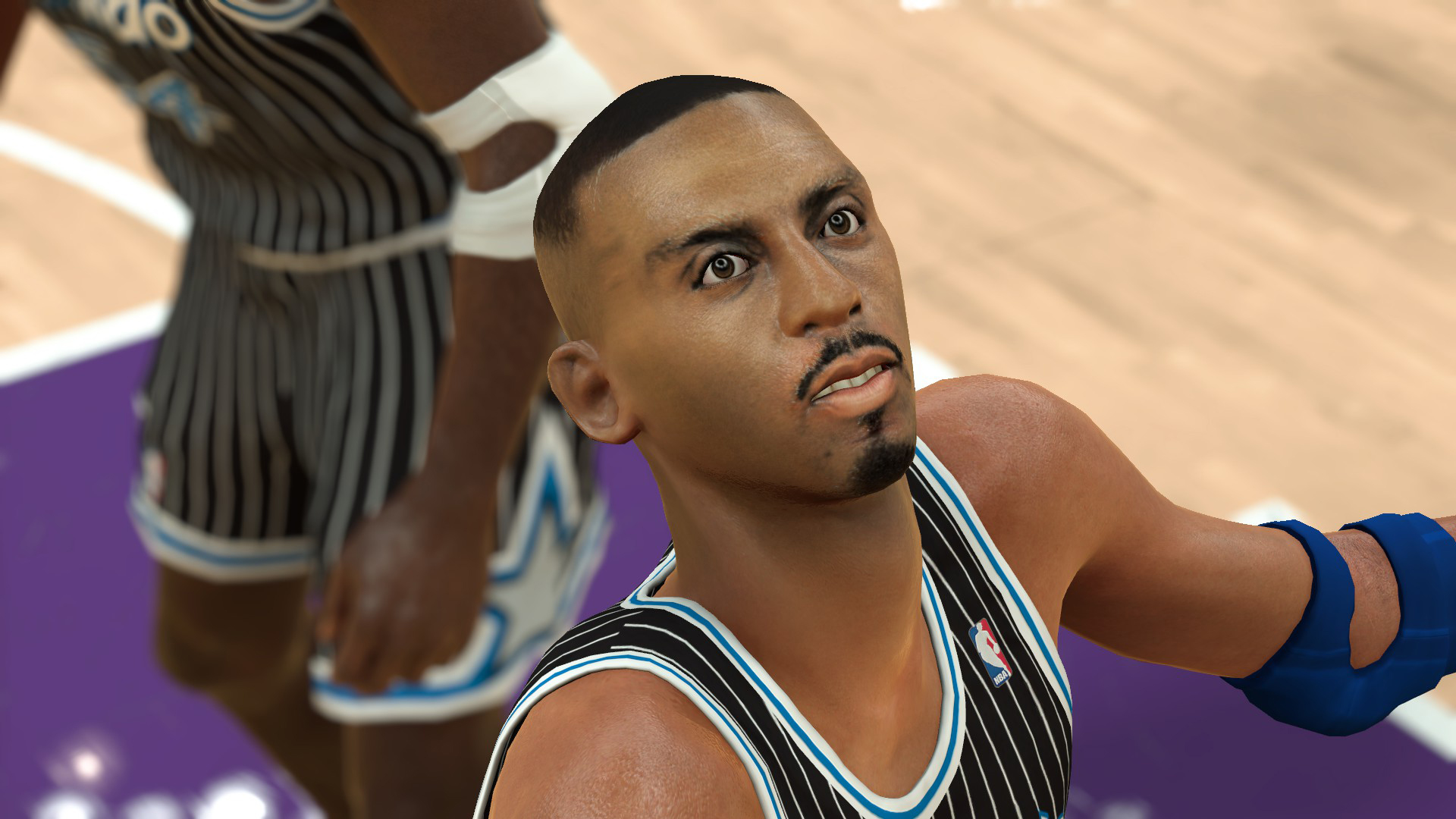 Penny Hardaway Face Nba2k17 - HD Wallpaper 