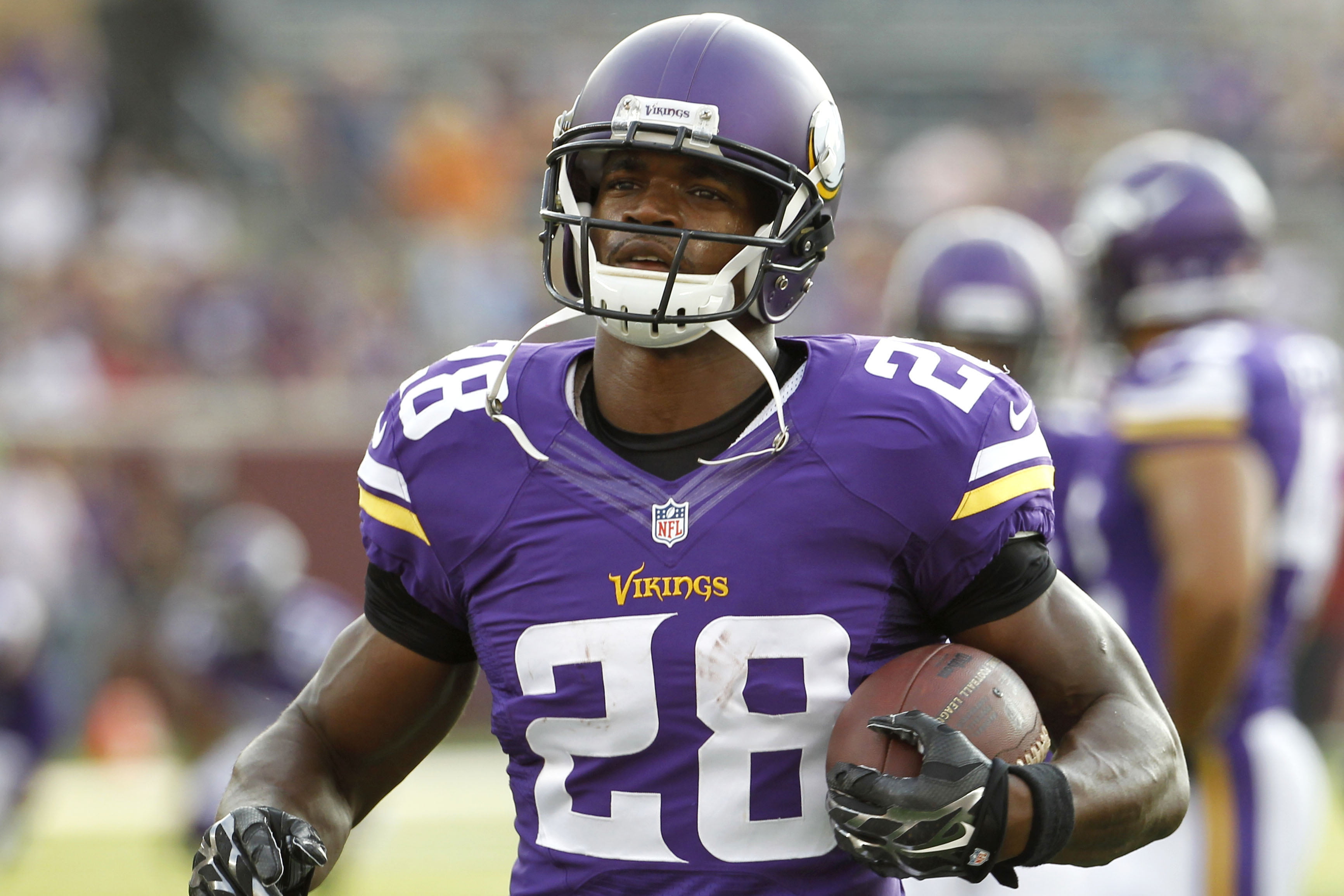 Adrian Peterson Vikings - HD Wallpaper 