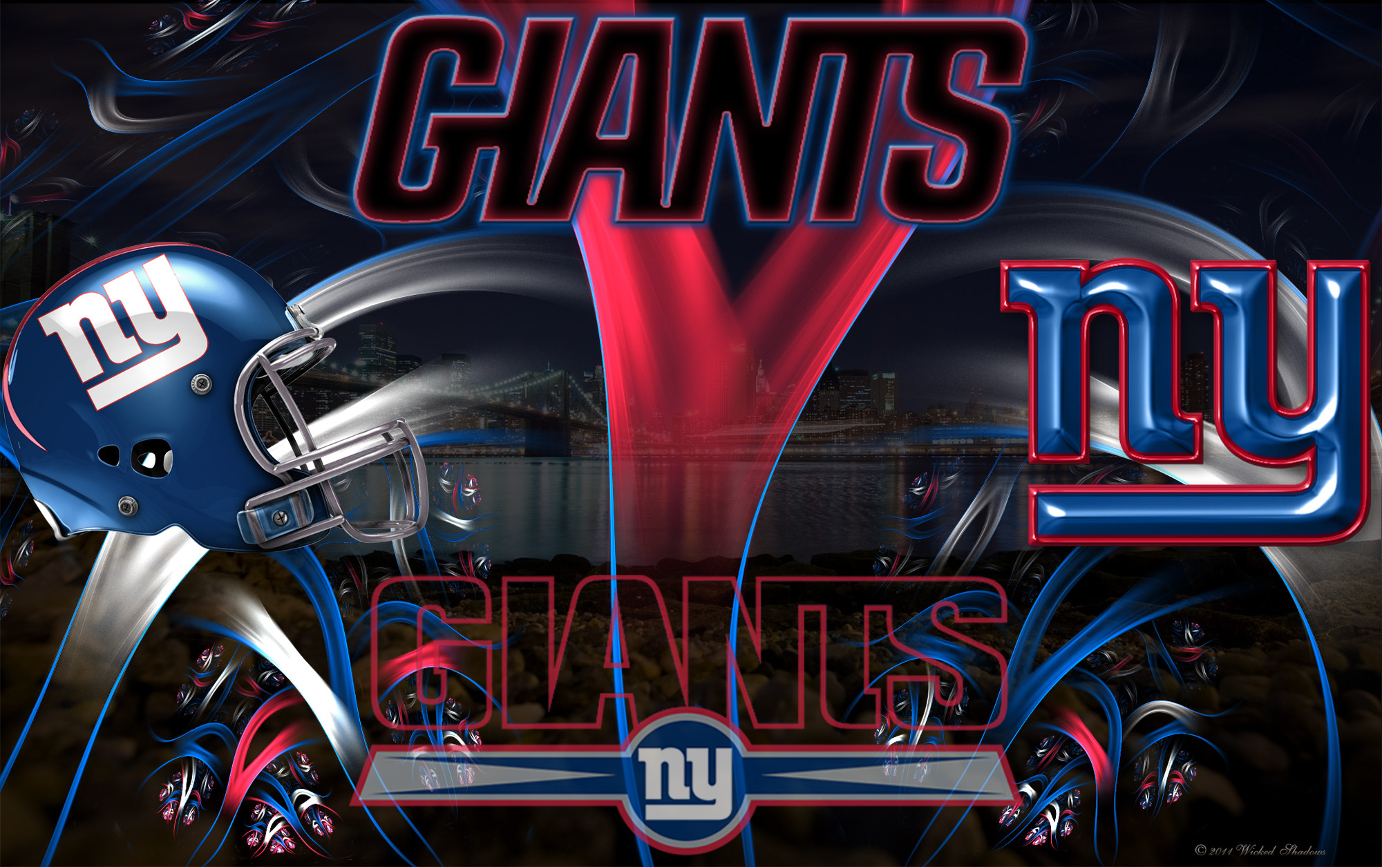 New York Giants Wicked Wallpaper - Ny Giants Cover Photo Facebook - HD Wallpaper 