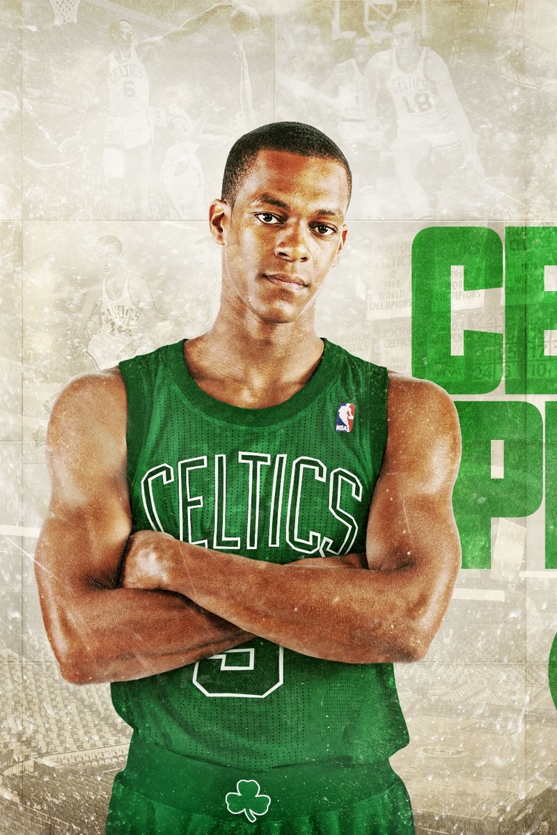 Wallpaper Rajon Rondo, Basketball, Boston, Celtics, - Boston Celtics - HD Wallpaper 