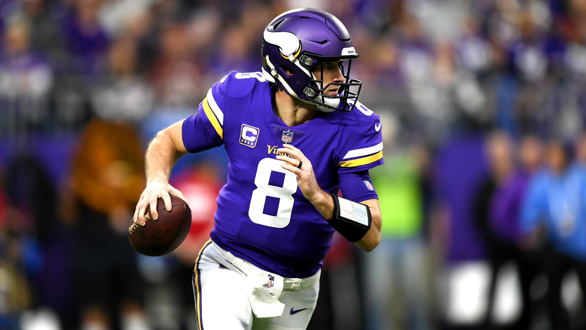 Kirk Cousins 43019 Ftr - Minnesota Vikings Uniforms 2019 - HD Wallpaper 