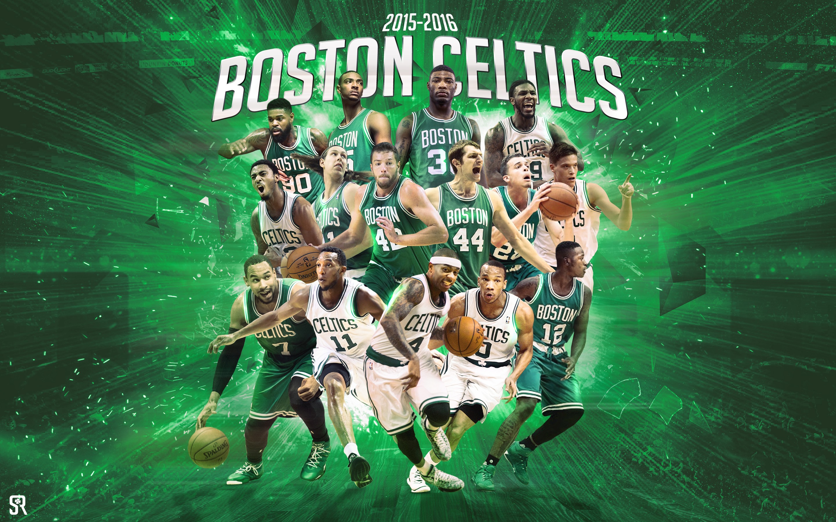Boston Celtics Team 2018 - HD Wallpaper 