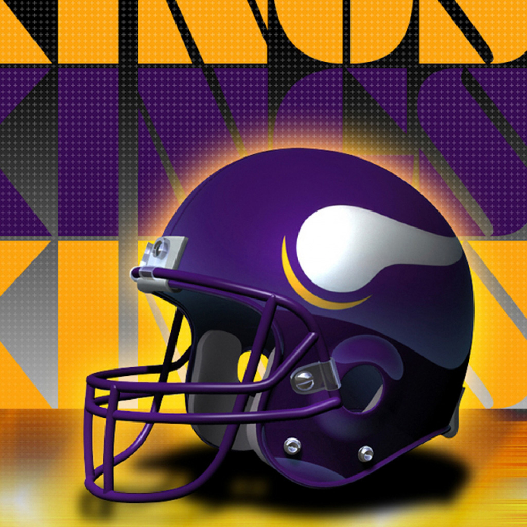 Minnesota Vikings Helmet - HD Wallpaper 