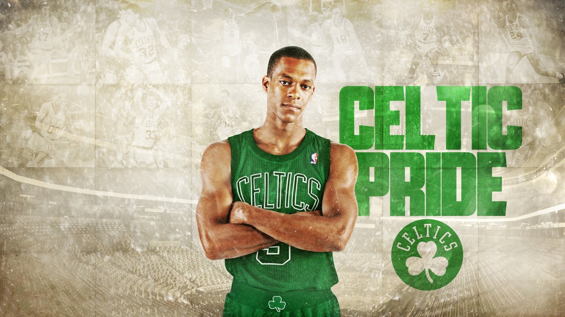 Wallpaper Rajon Rondo, Basketball, Boston, Celtics, - Rajon Rondo - HD Wallpaper 