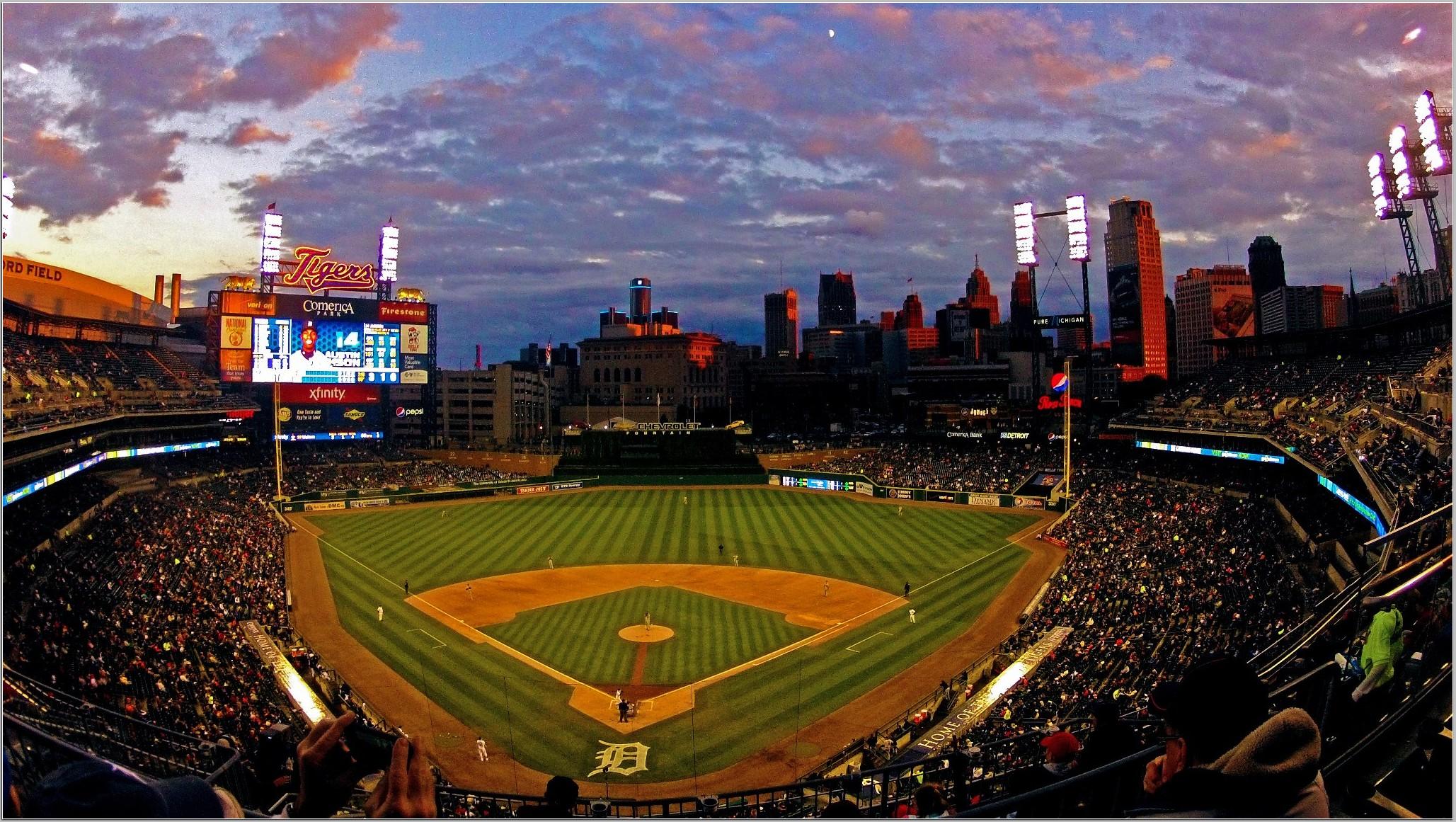 Detroit Tigers Wallpaper - Mlb Stadium - HD Wallpaper 