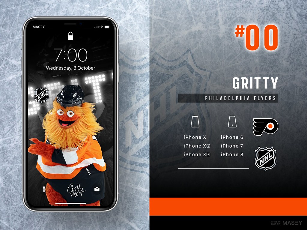 Gritty Iphone Wallpaper - Philadelphia Flyers Wallpaper Hd Mobile - HD Wallpaper 