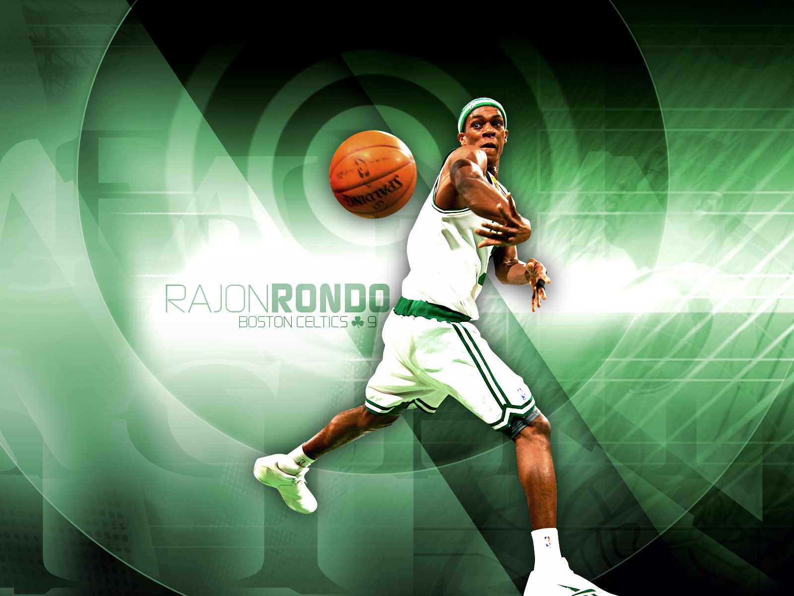 Rojon Rondo Boston Celtics - HD Wallpaper 